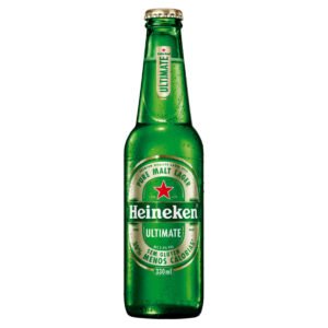 Cerveja Lager Puro Malte sem Glúten Heineken Ultimate Garrafa 330ml
